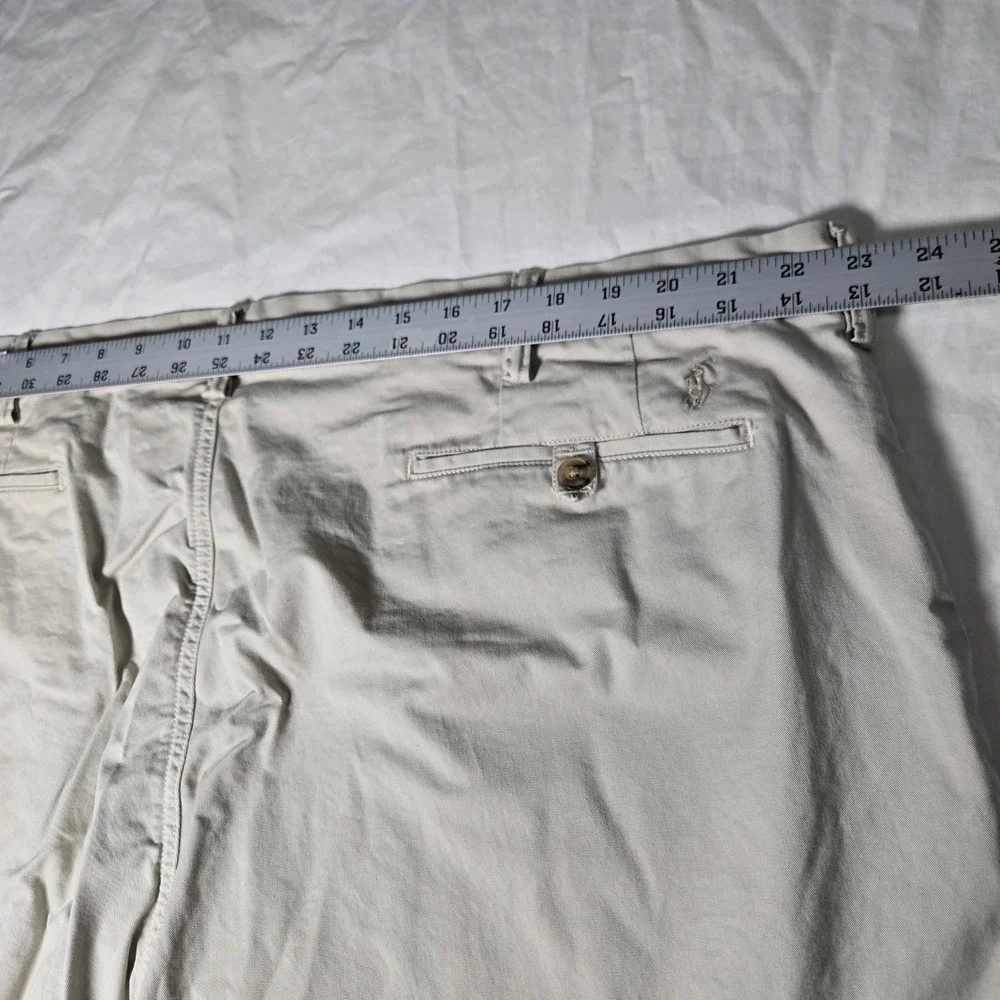 Polo Ralph Lauren Mens Stretch Classic Fit Chino Shorts Khaki Tan Size 46B